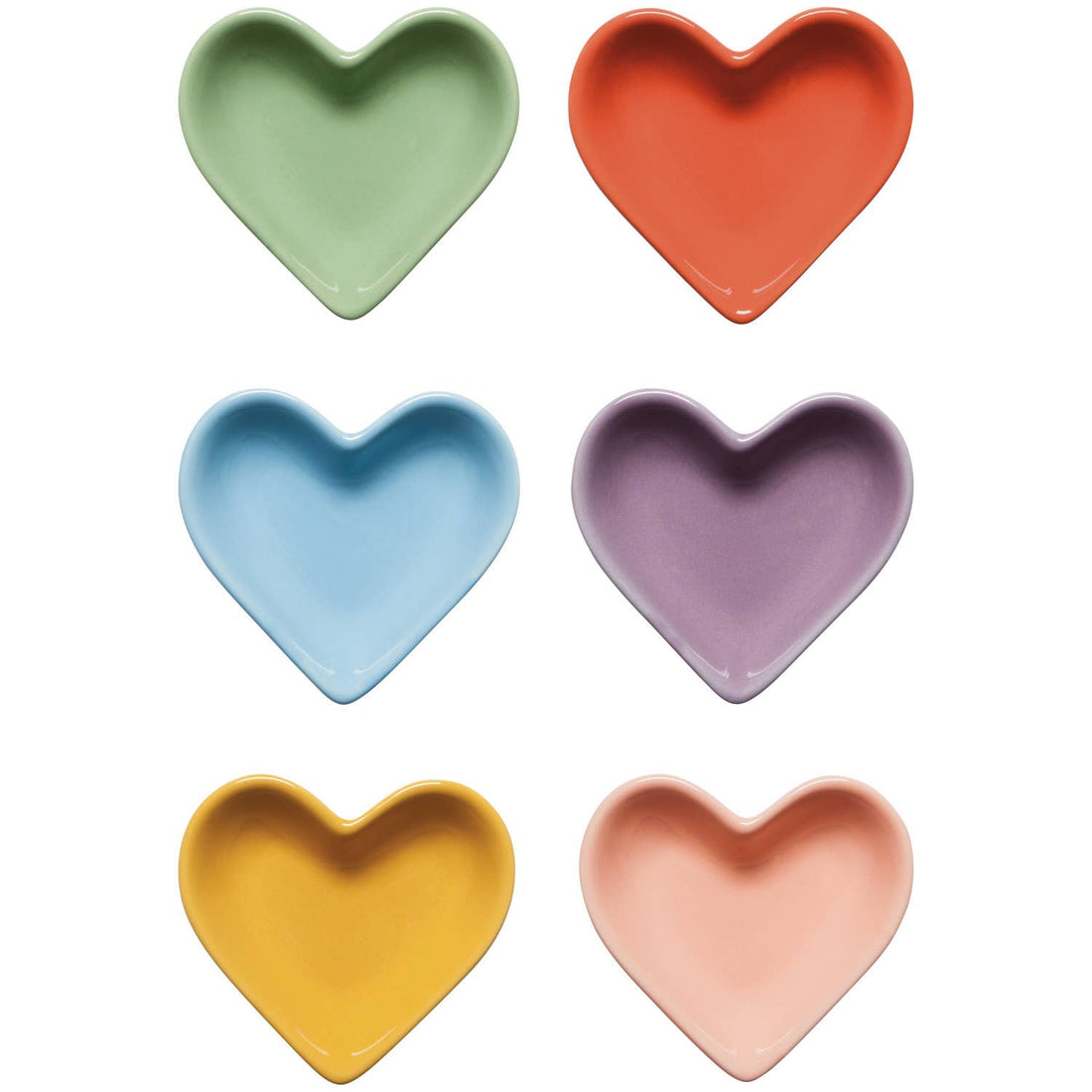 Heart Pinch Bowls