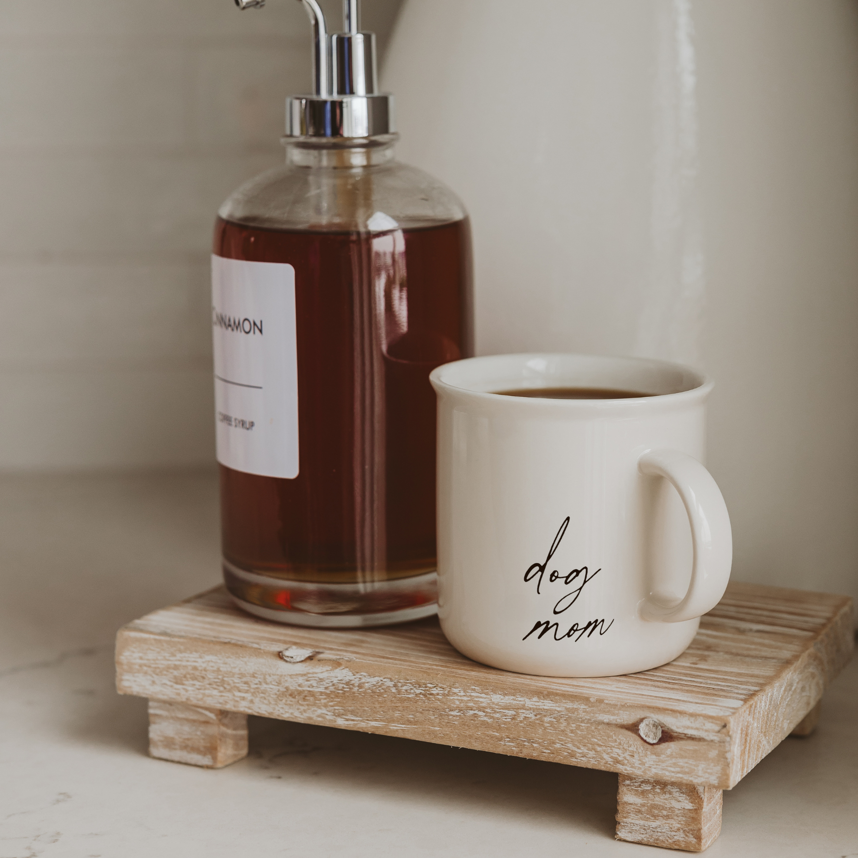 Dog Mom 11 oz Campfire Coffee Mug