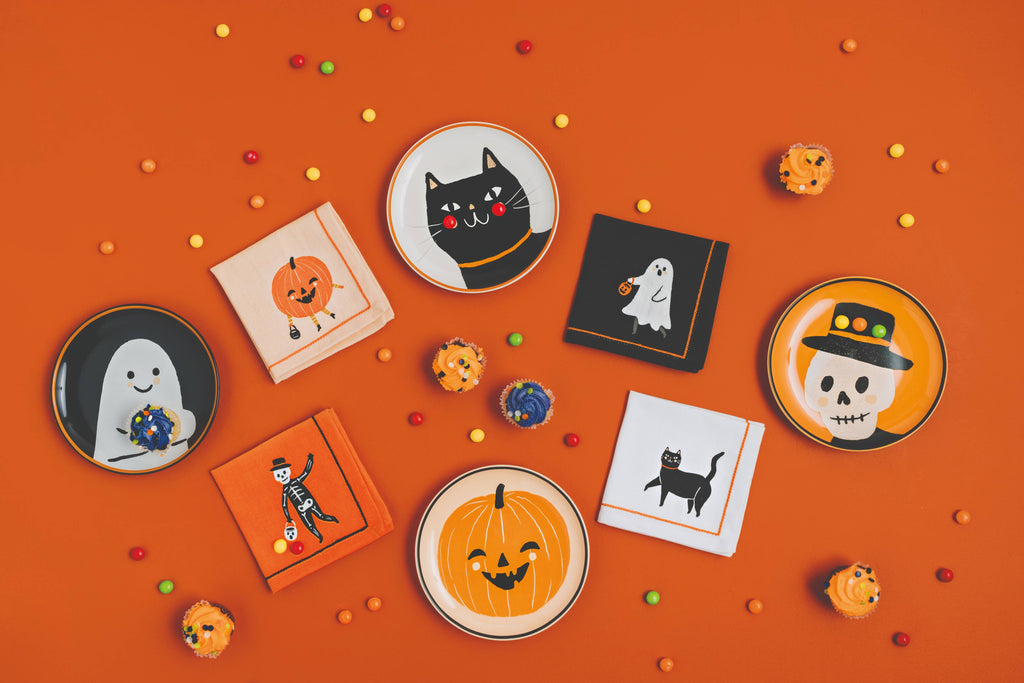 Danica Jubilee - Boo Crew Halloween Cocktail Napkins Set of 4