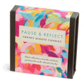 Pause & Reflect-20 Minute Meditation Candles
