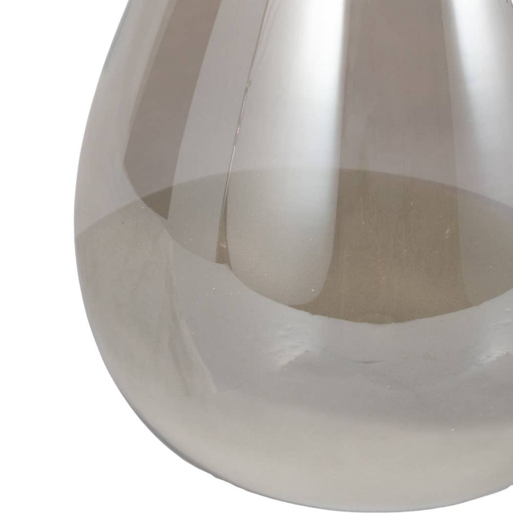 Large Teardrop Silhouette Hourglass - Grey, 20 in.