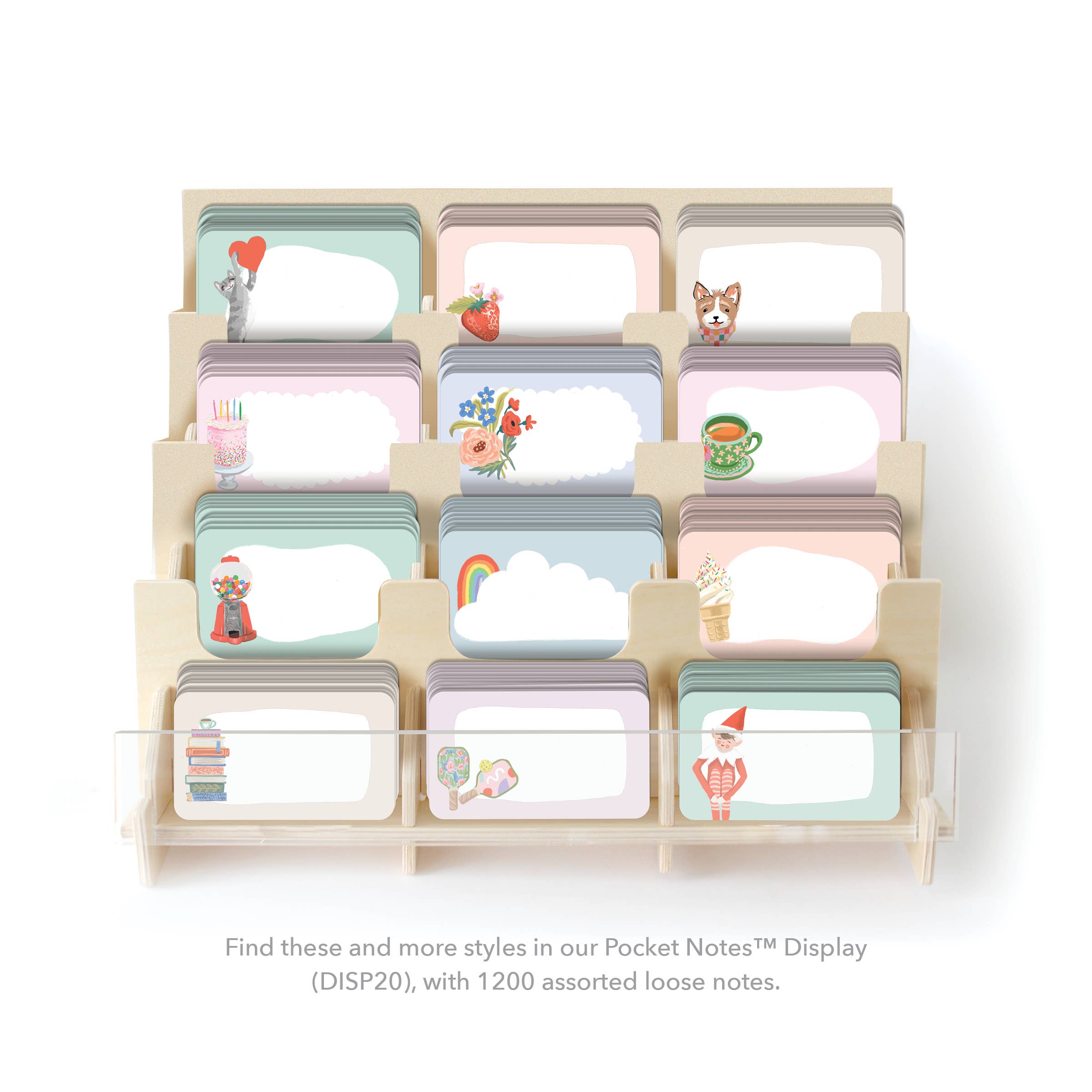 Pocket Notes™ - "Book Stack"