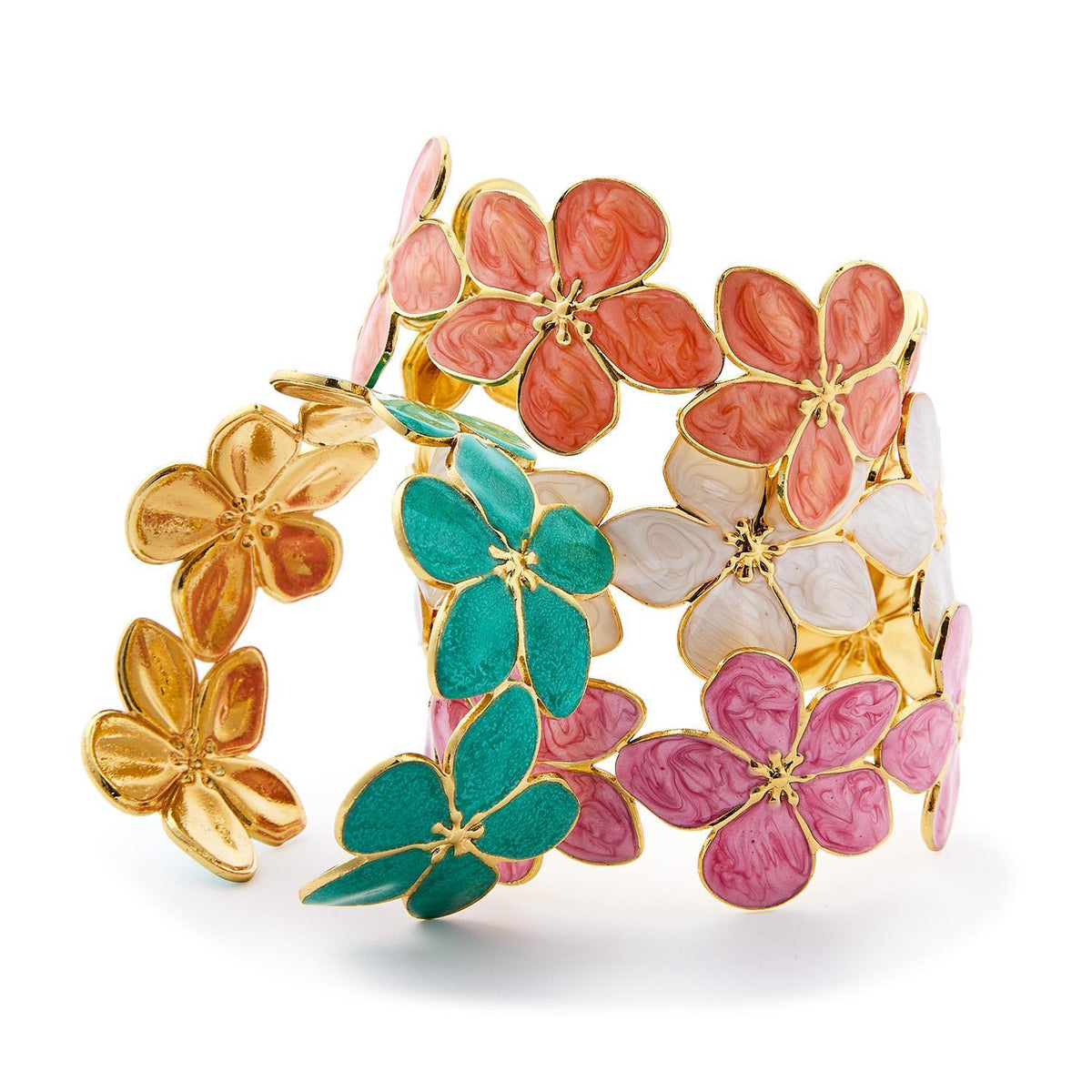 Floral Motif Bracelet