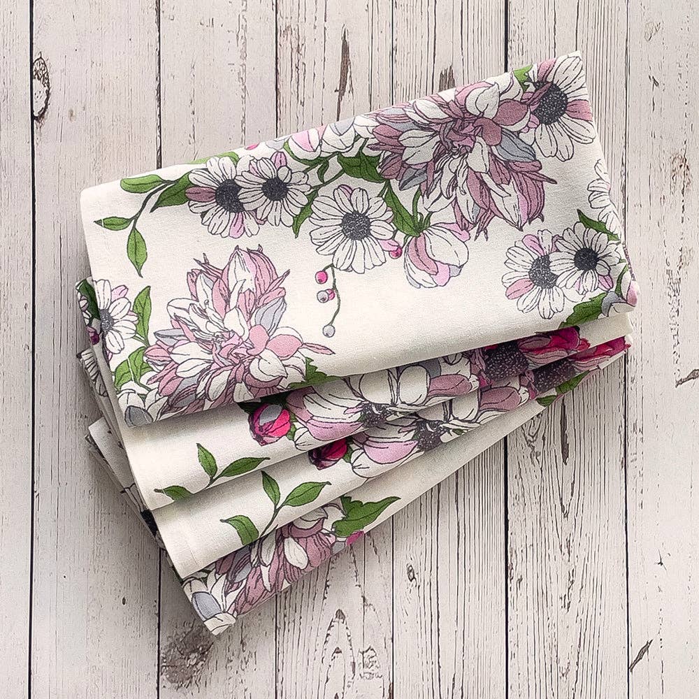 "Colette Ivory" - Cloth Napkins -