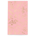 Rose Pink & Gold Foil Floral Large Match Box