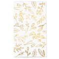 White & Gold Floral Matchbox