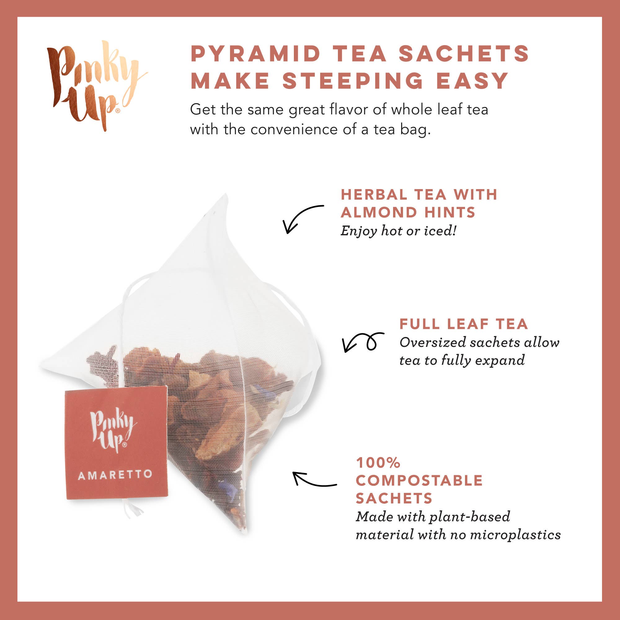 Amaretto Herbal Tea 15 Sachets