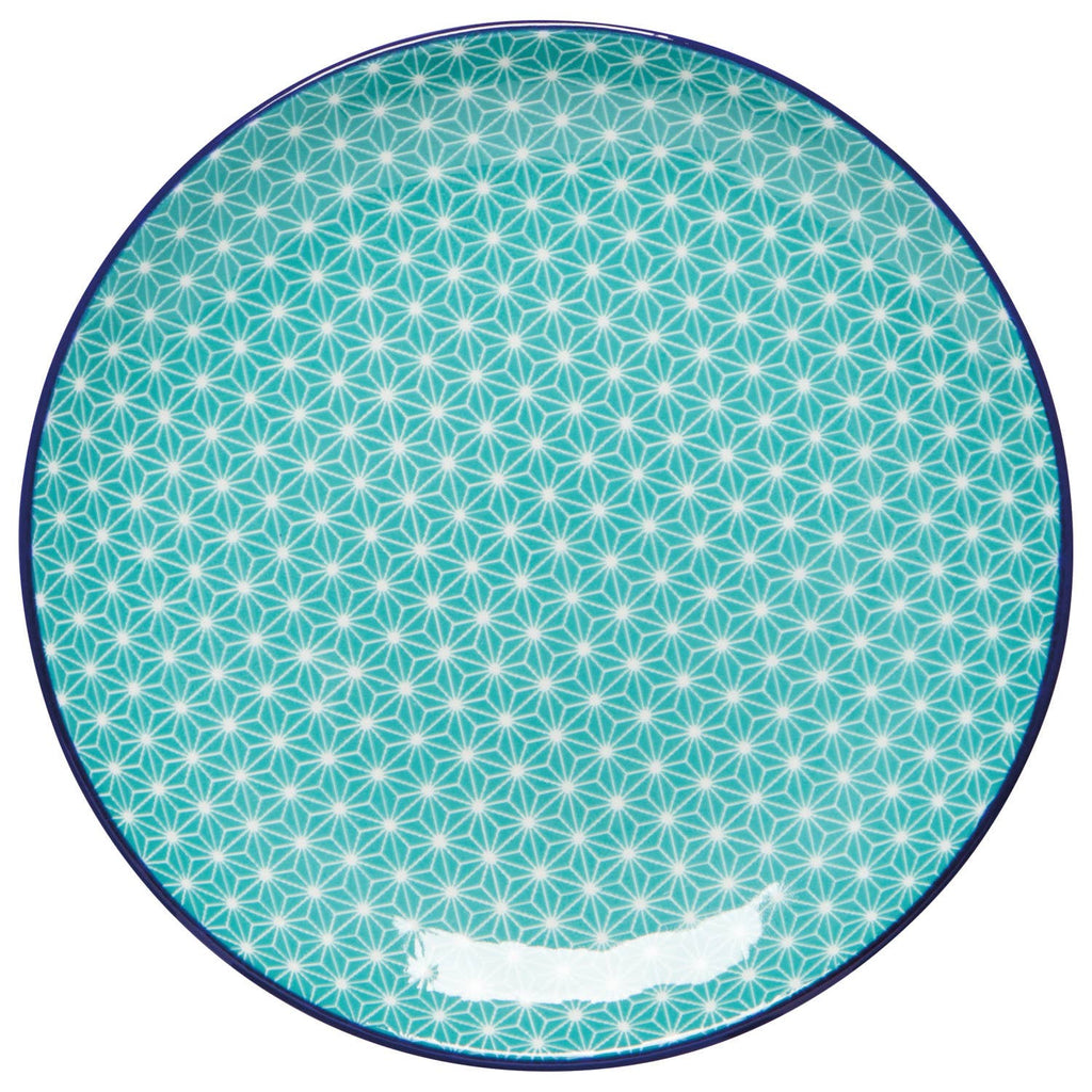Aqua Stars Plate 6"- Appetizer