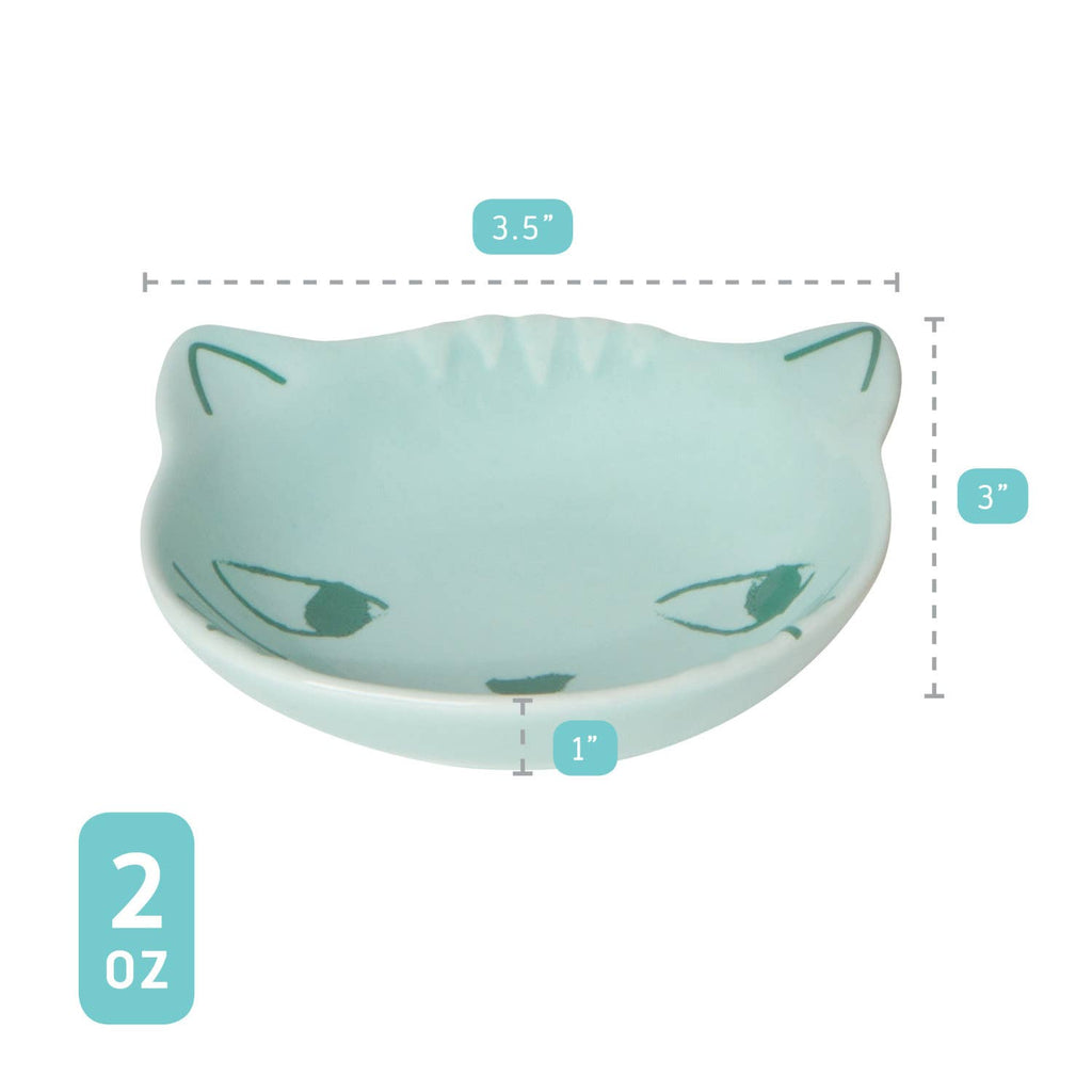 Purrfect Cat Shaped Pinch Bowls