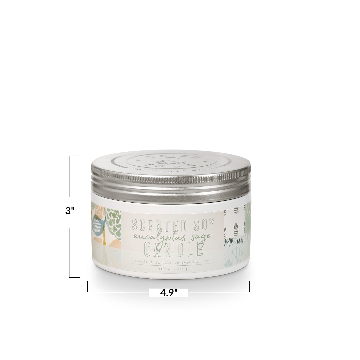 Eucalyptus & Sage Tried & True Large Tin
