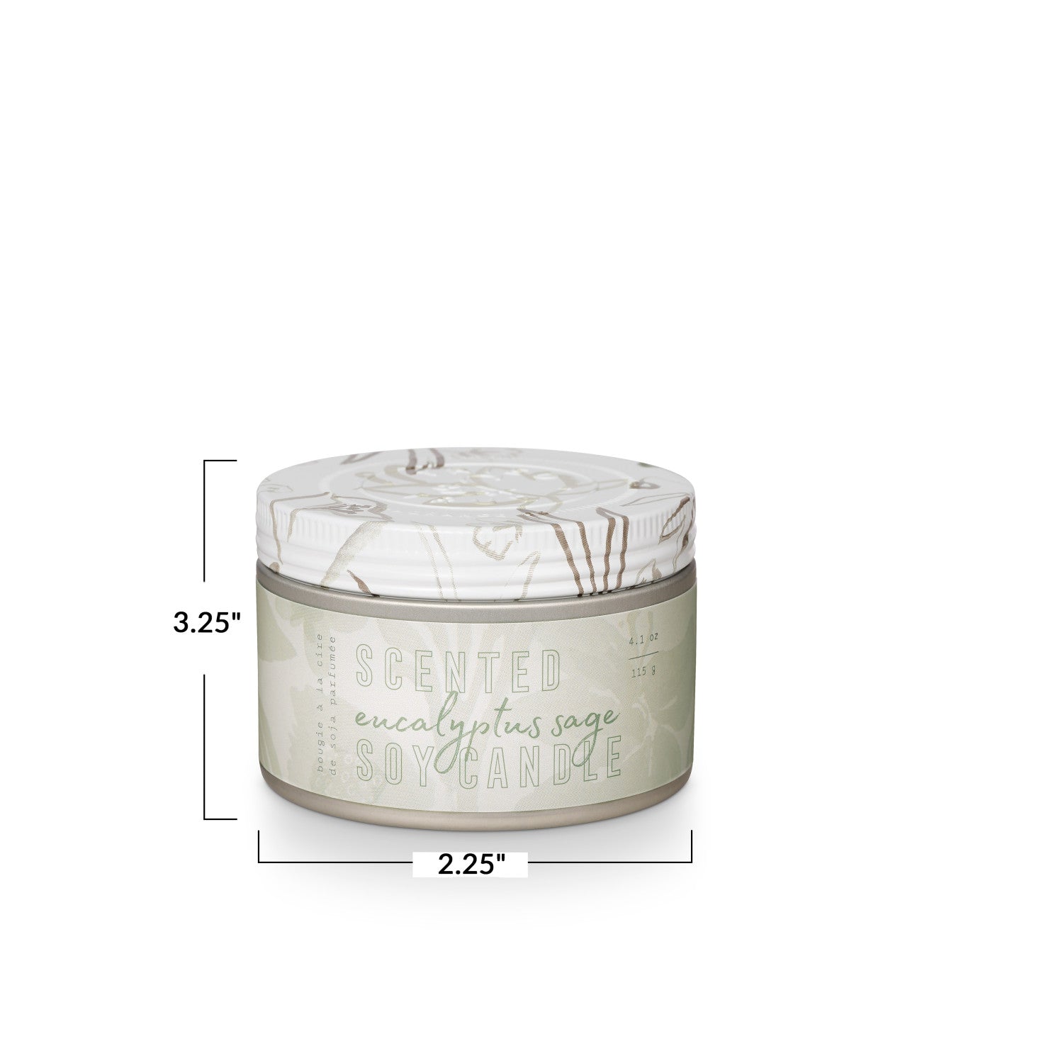 Eucalyptus & Sage Tried & True Small Tin
