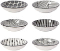 Bits and Dots Black and White Pinch Bowls