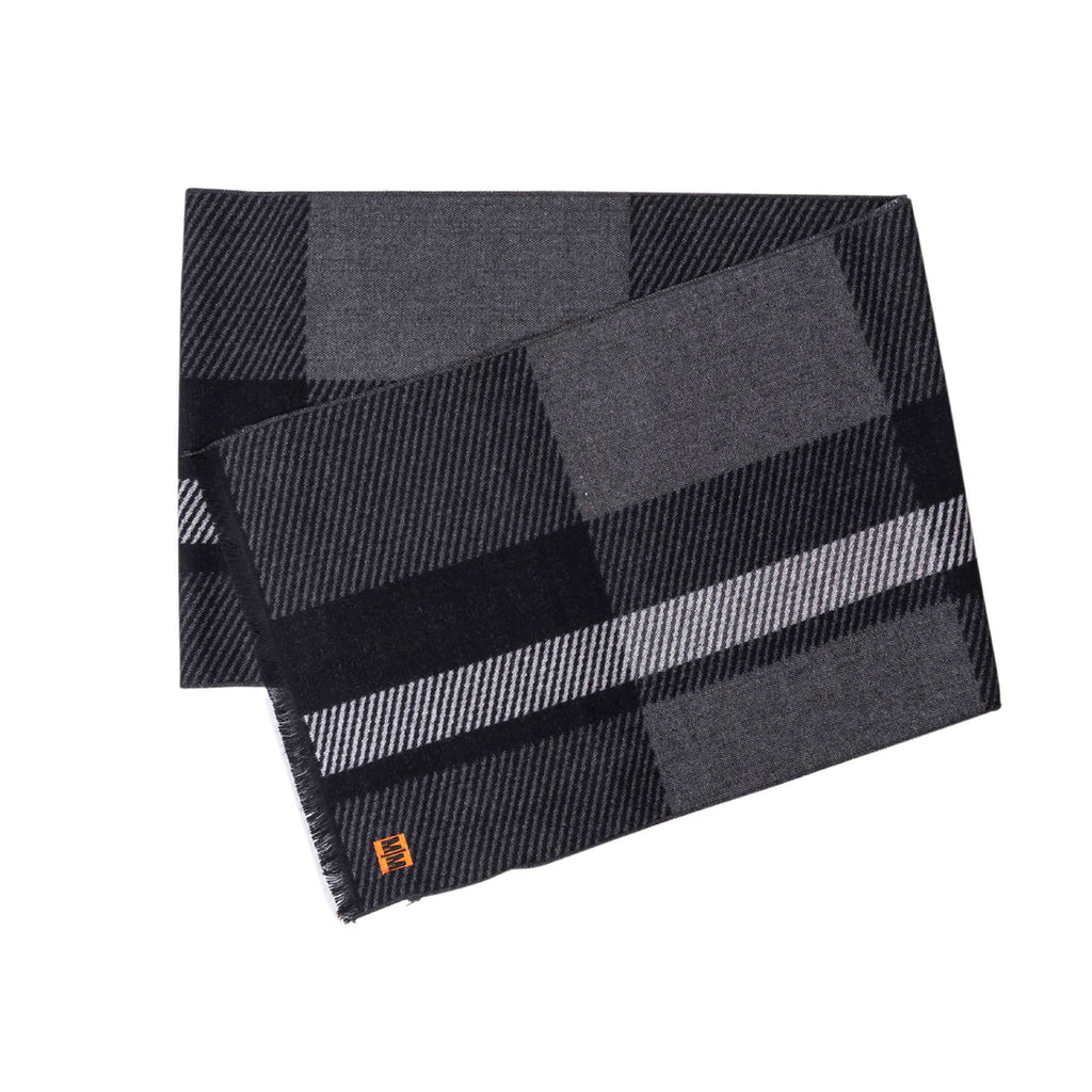 Classic Scarf | Men's Soft Plaid Winter Scarf