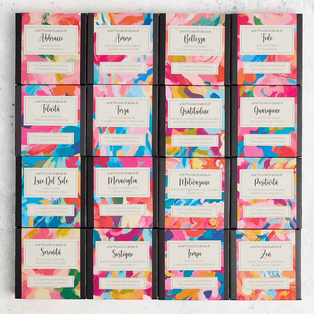A Little Box of Positivity-20 Minute Meditation Candles