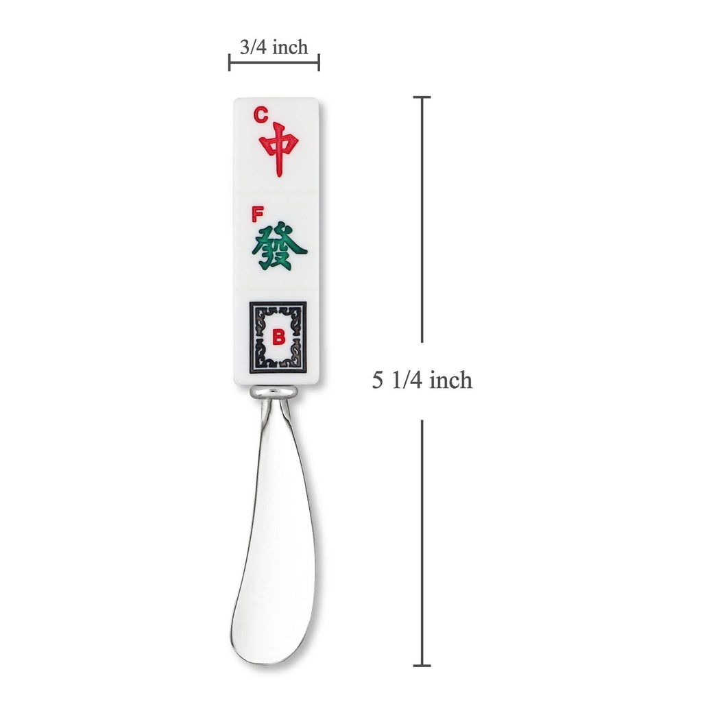 Honor Suits 2-Piece Mahjong Honor Suits Zinc Cheese Spreader