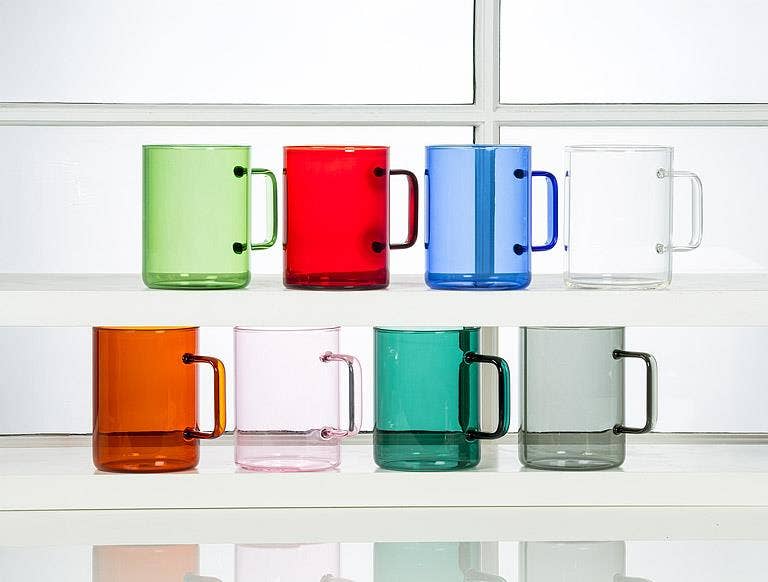 Straight Sided Modern Mug-4"H(16oz) - Abbott -