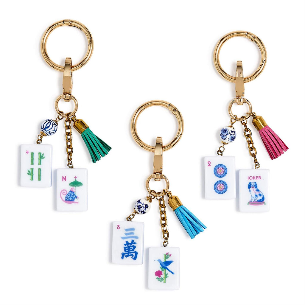 Mahjong Bag Charms- 3 Designs
