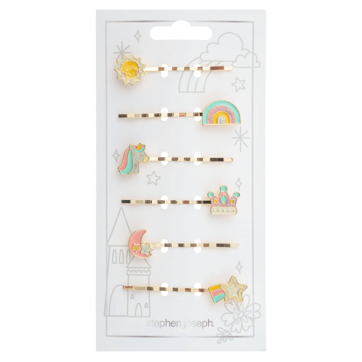 Enamel Hair Pins