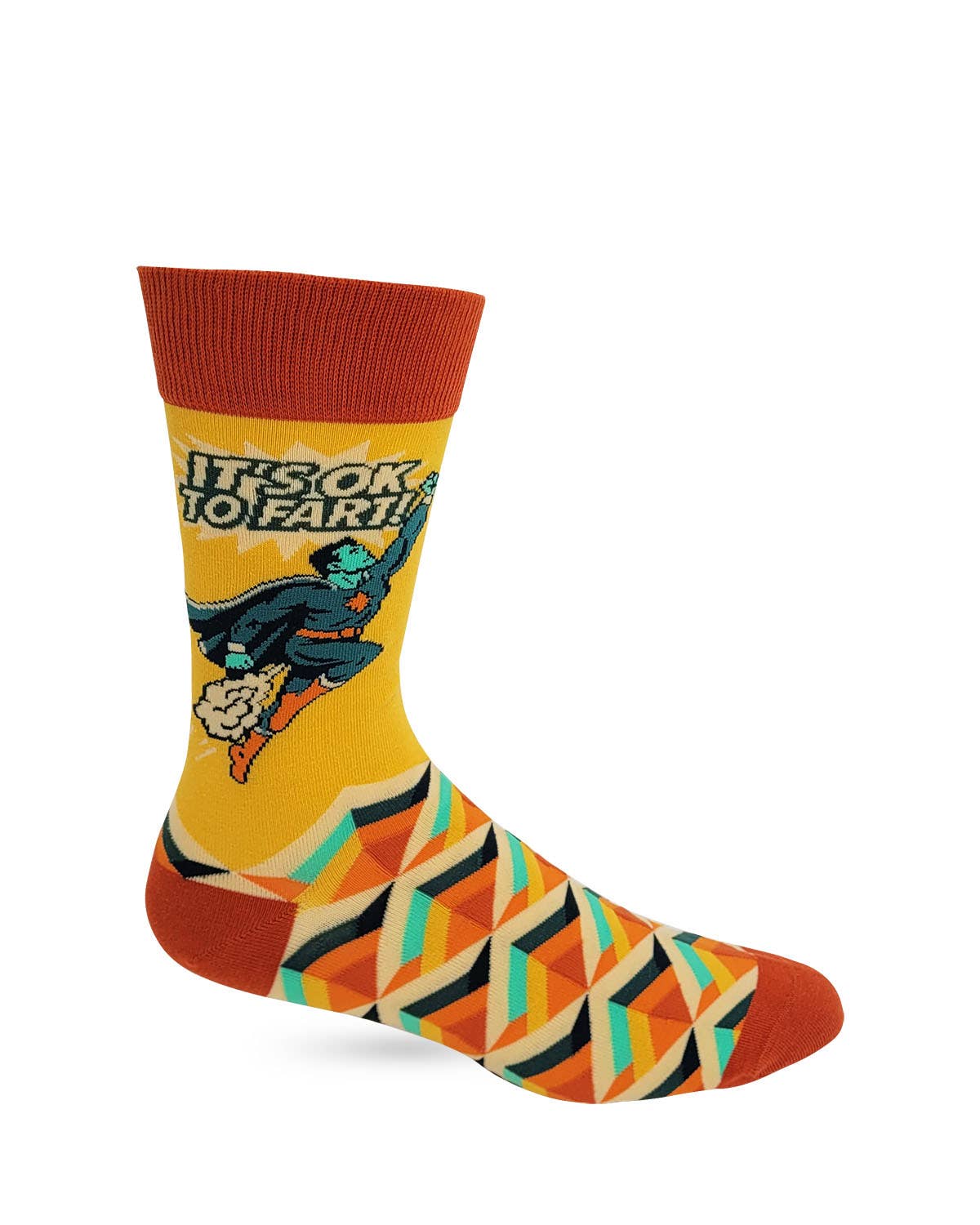 It's OK to Fart Men's Socks