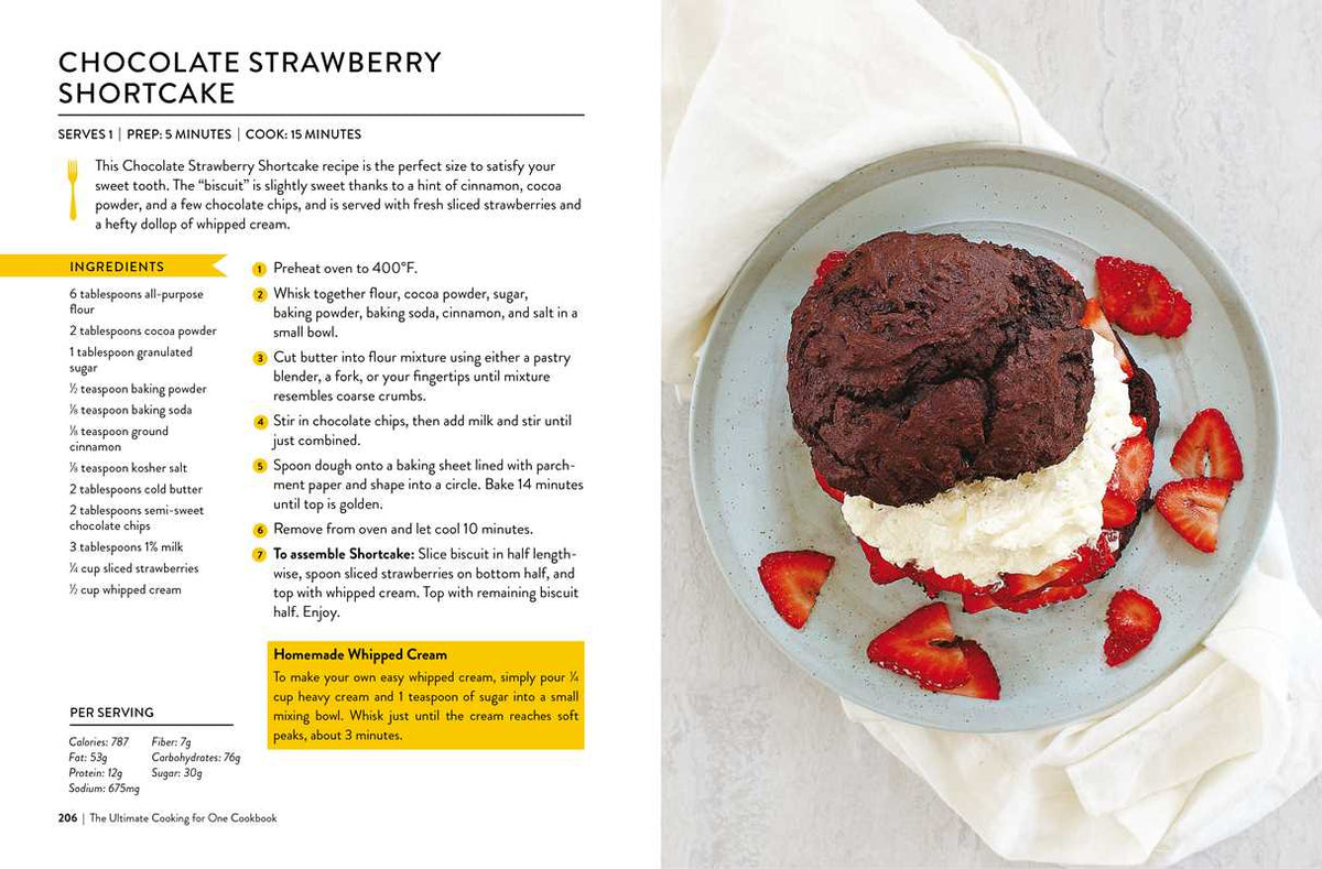 Ultimate Cooking for One Cookbook by Joanie Zisk