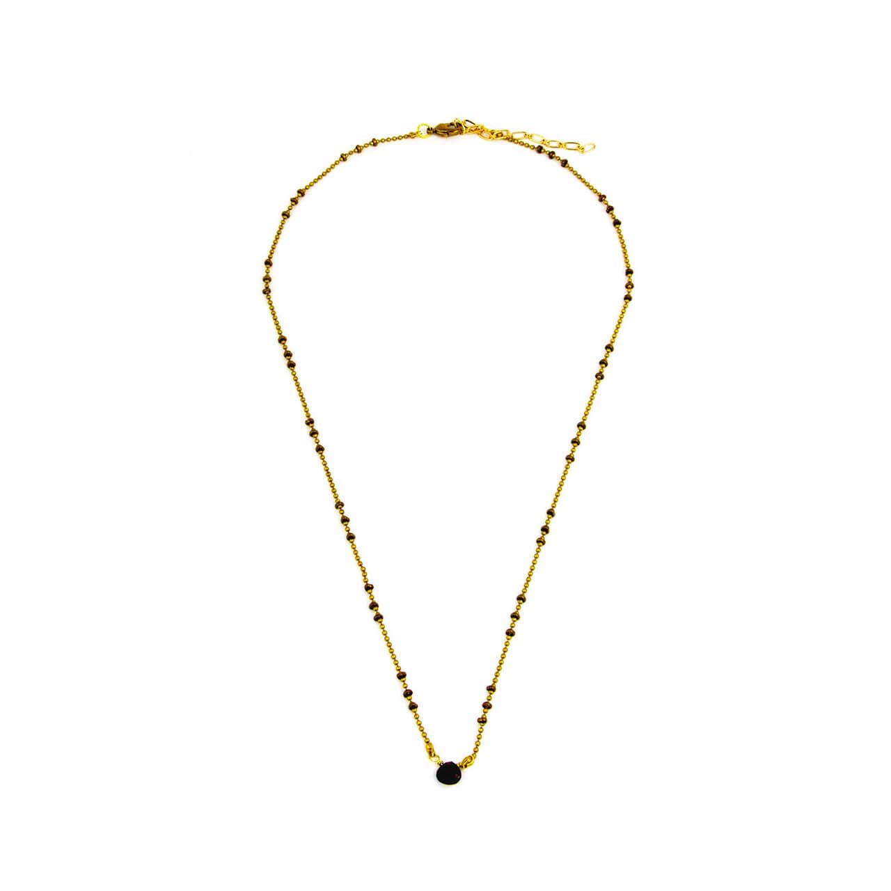Gemstone Bauble Necklace