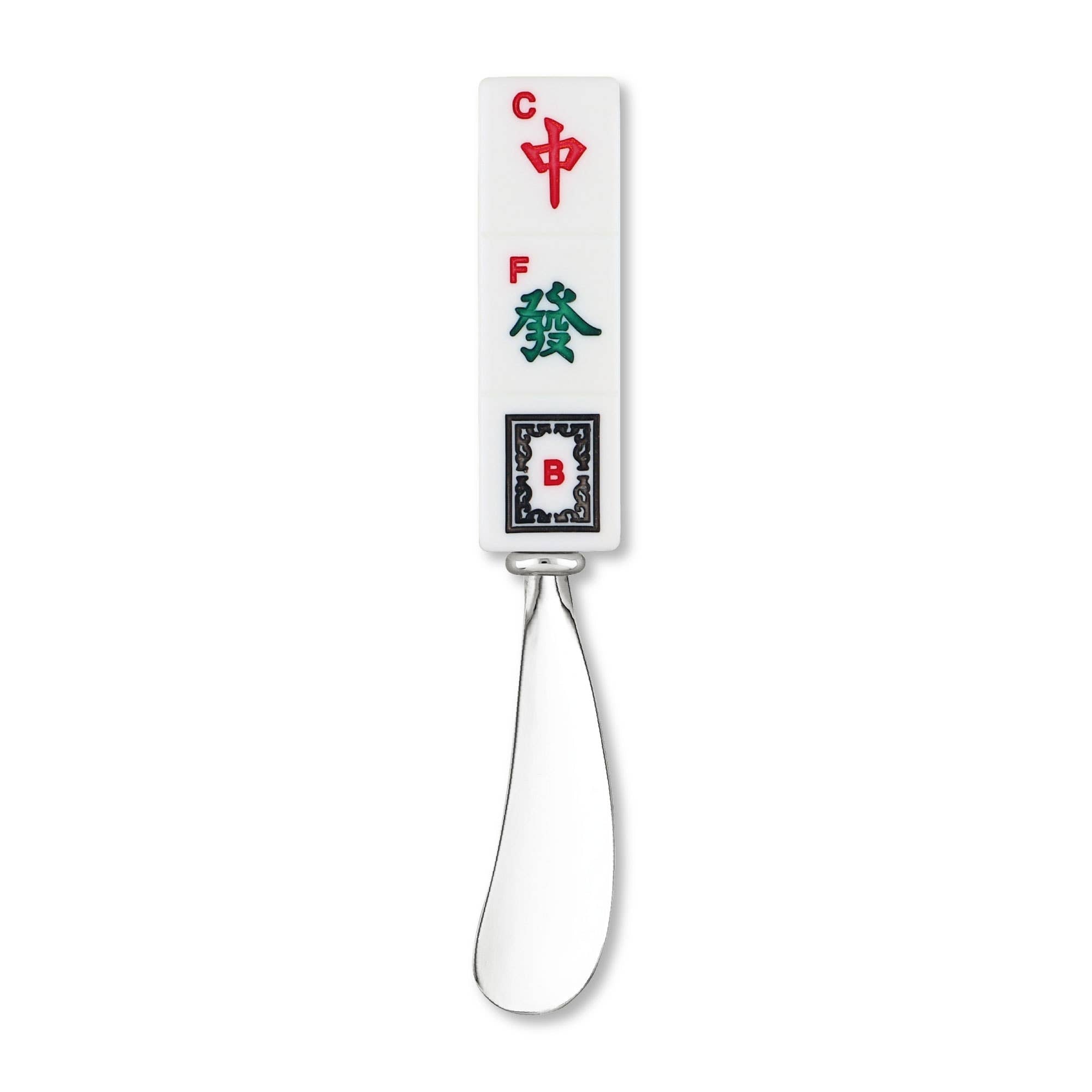 Honor Suits 2-Piece Mahjong Honor Suits Zinc Cheese Spreader