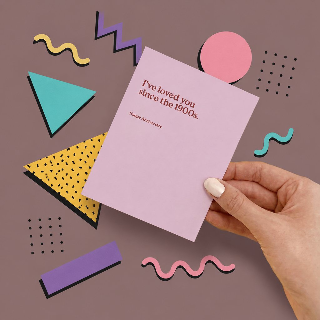 Since The 1900s Anniversary Card