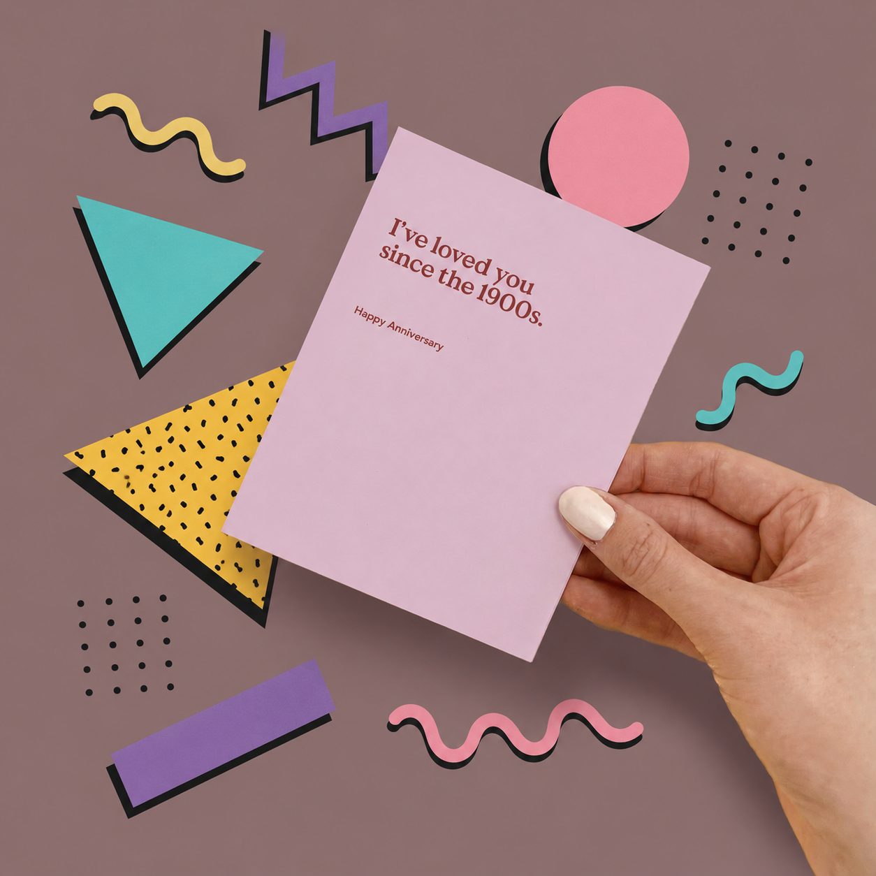 Since The 1900s Anniversary Card