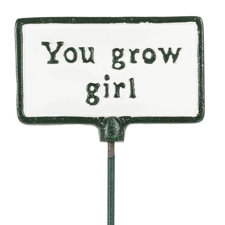 Plant Signs-Antique White-5 Assorted