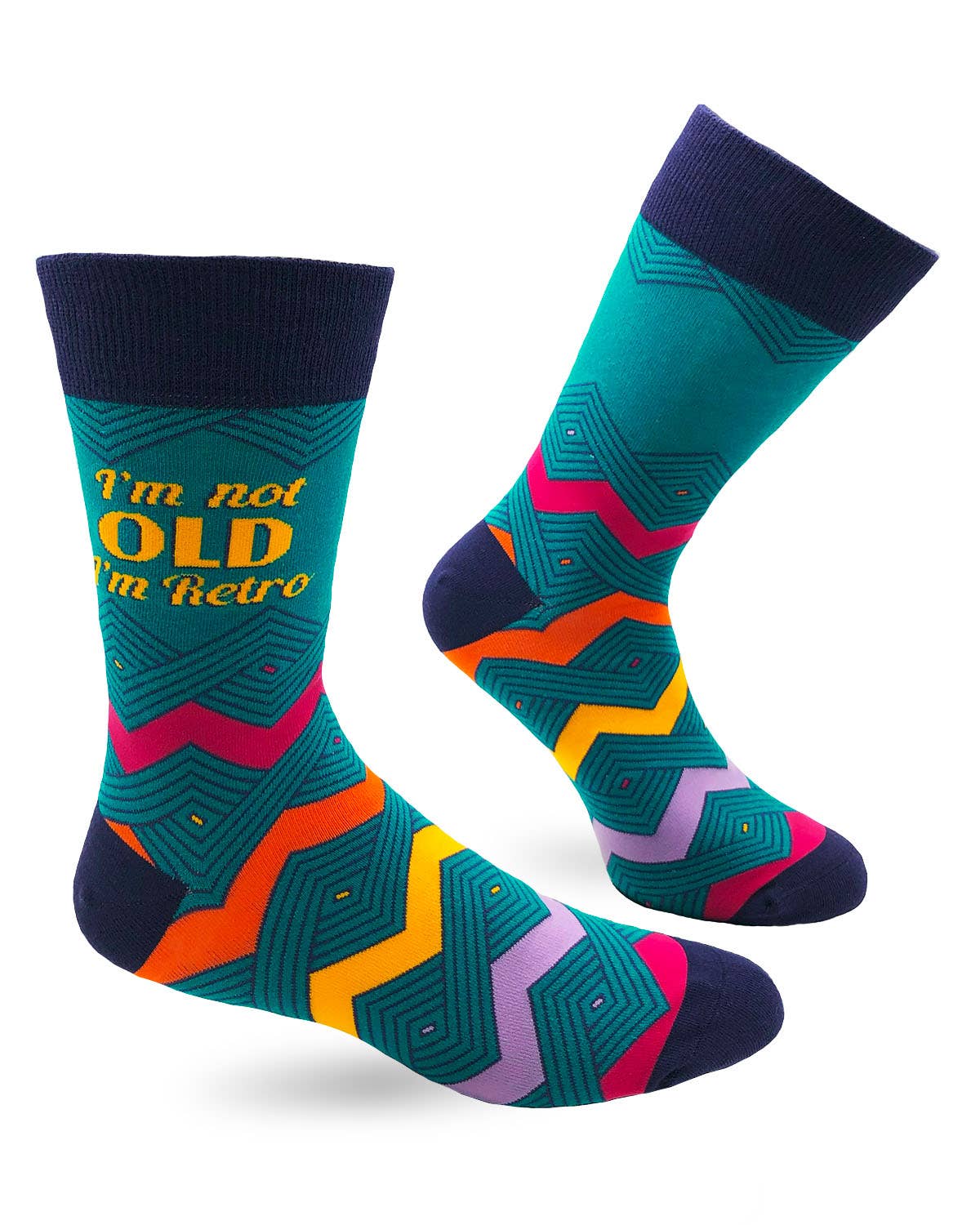 I'm Not Old I'm Retro Men's Socks