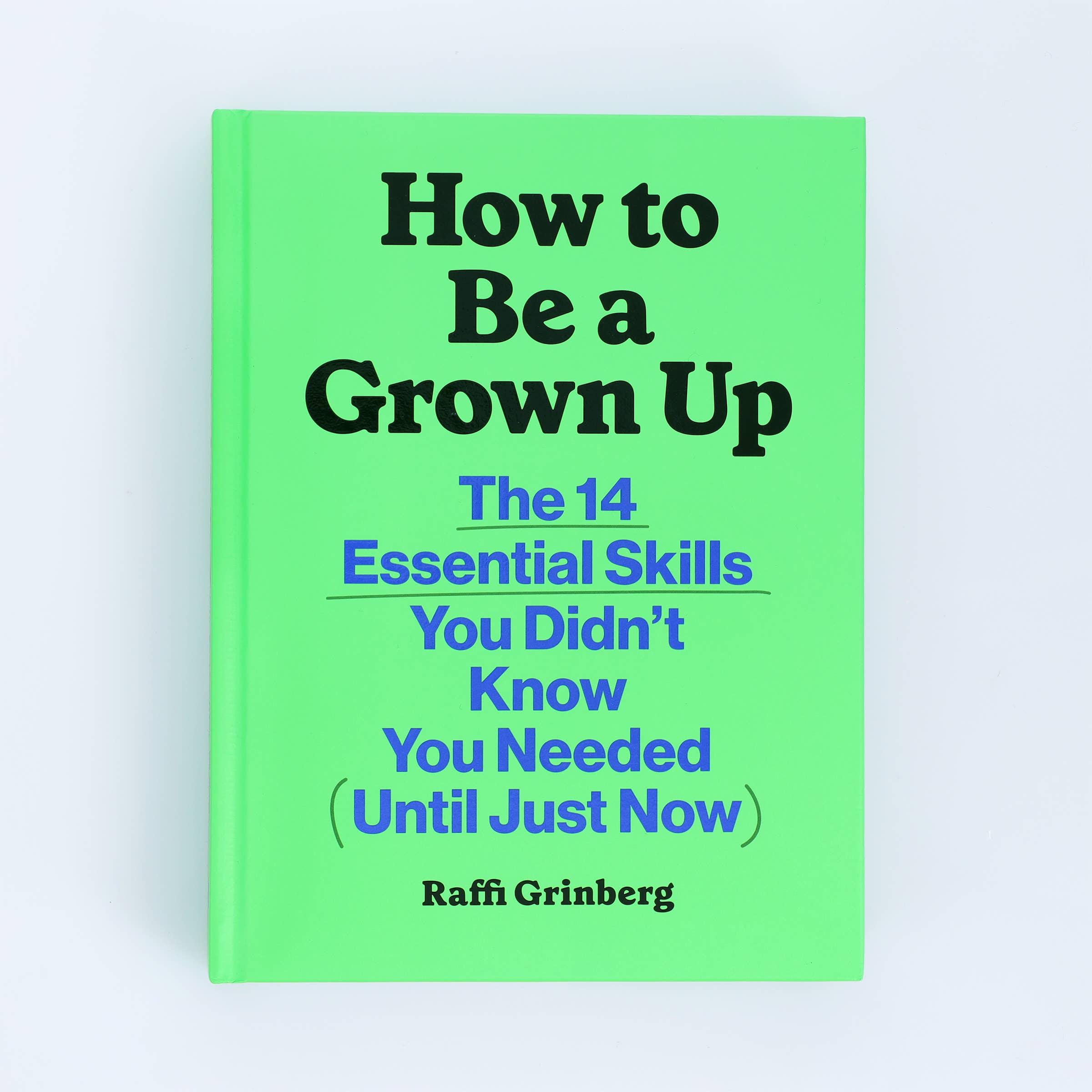 How to Be a Grown Up book