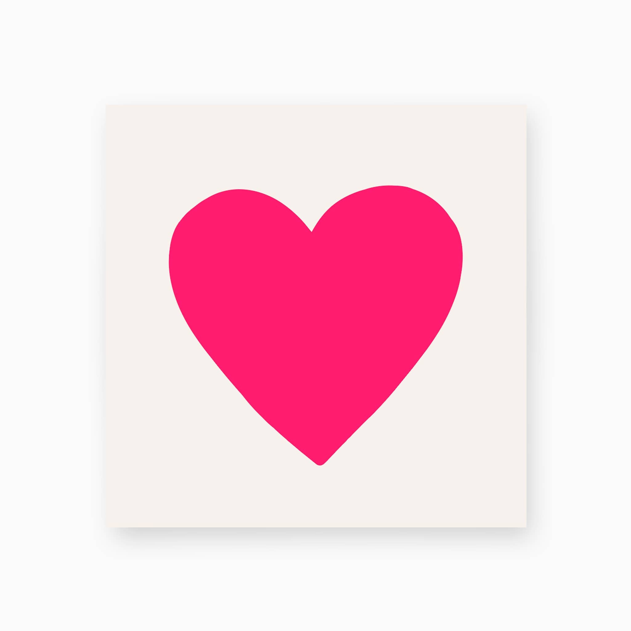 Pink Embossed Heart Decorative Matchbox