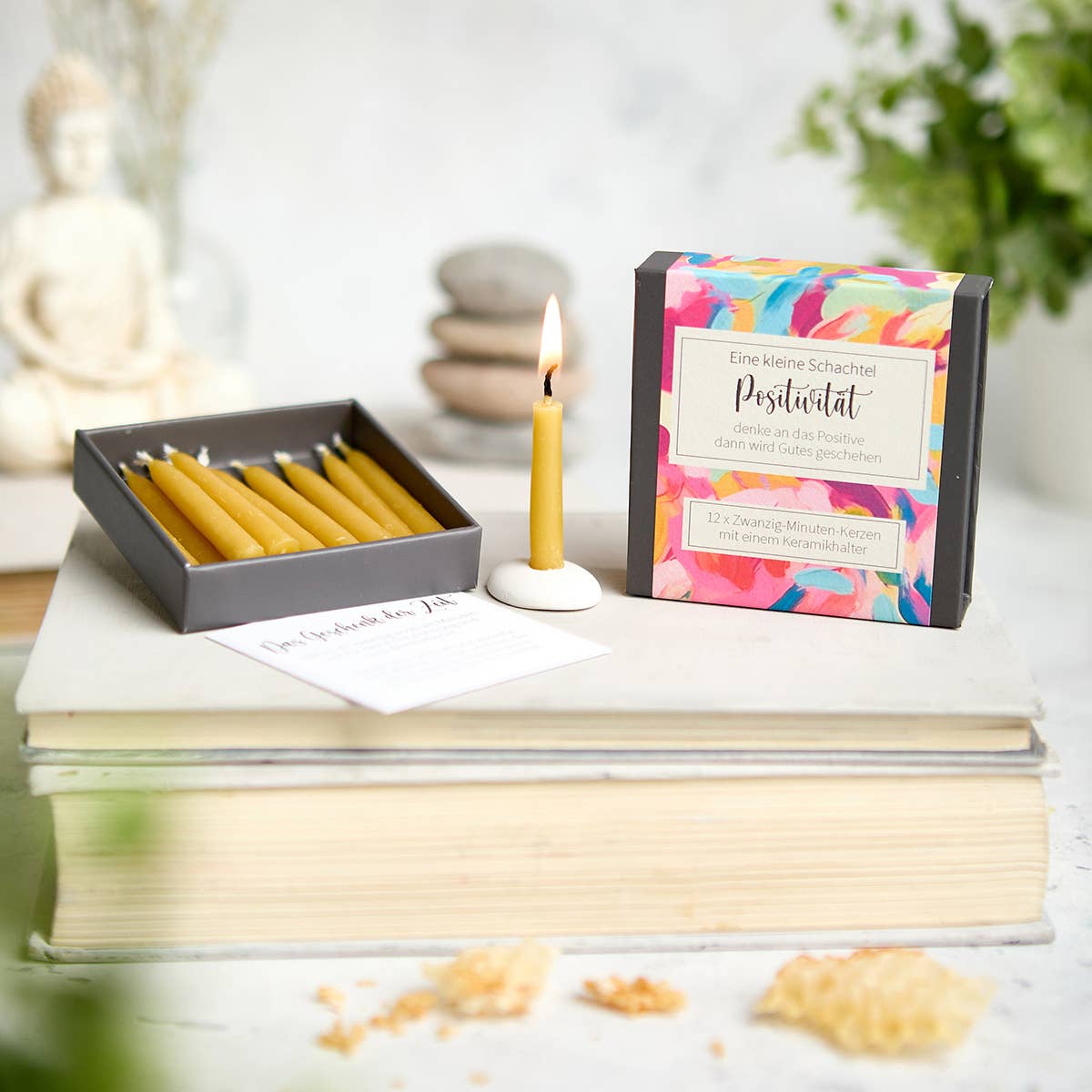 A Little Box of Positivity-20 Minute Meditation Candles
