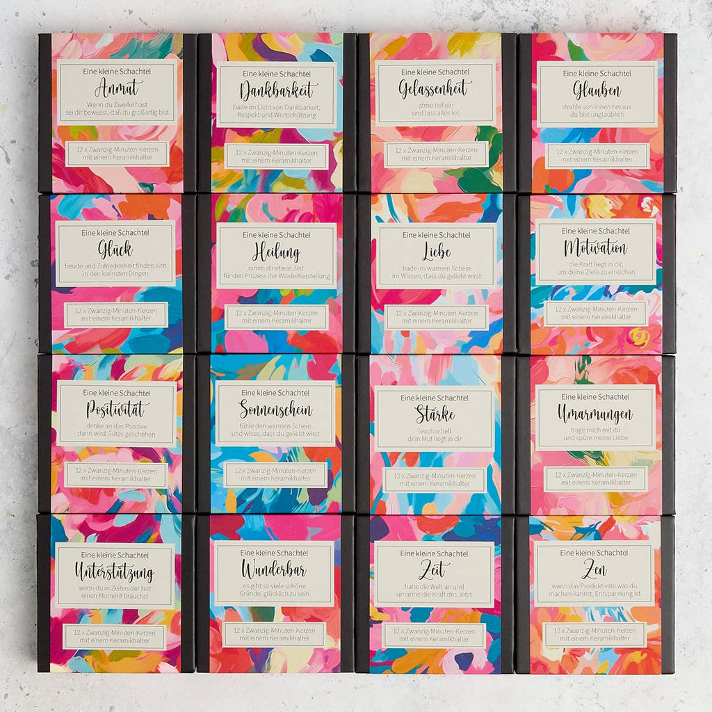 A Little Box of Positivity-20 Minute Meditation Candles