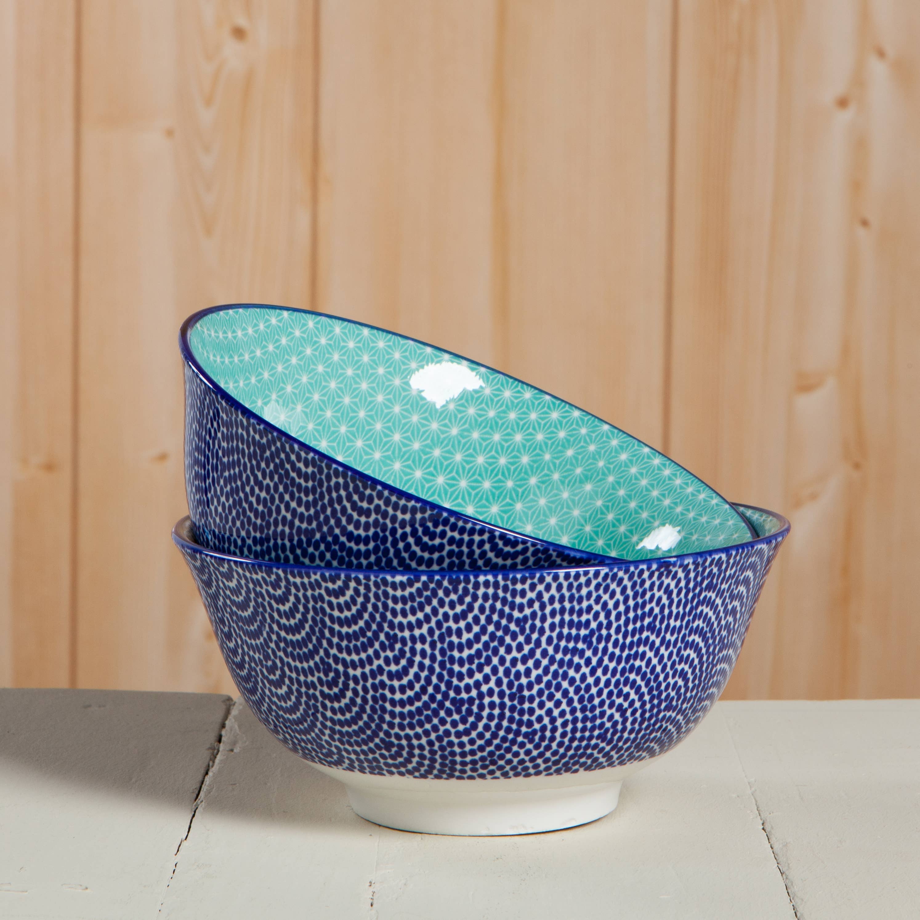 Blue Waves Bowl 6"
