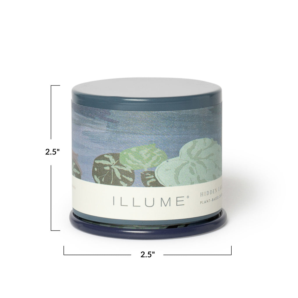 Hidden Lake Demi Vanity Tin Illume Candle