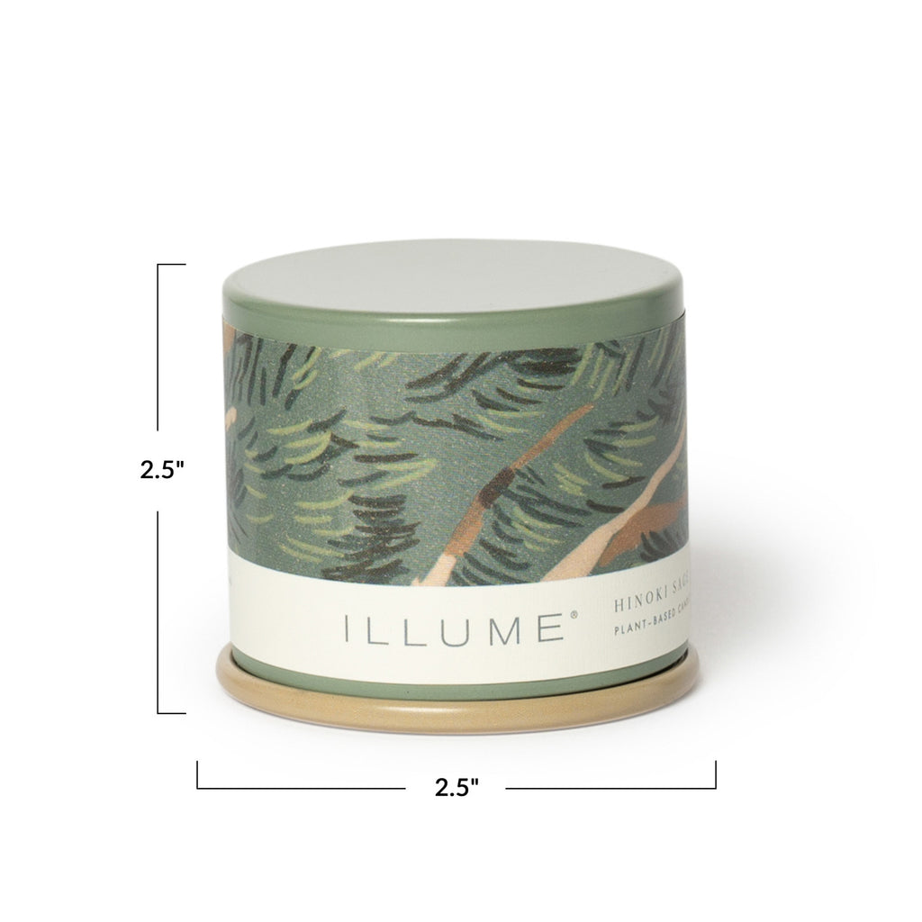 Hinoki Sage Demi Vanity Tin Candle