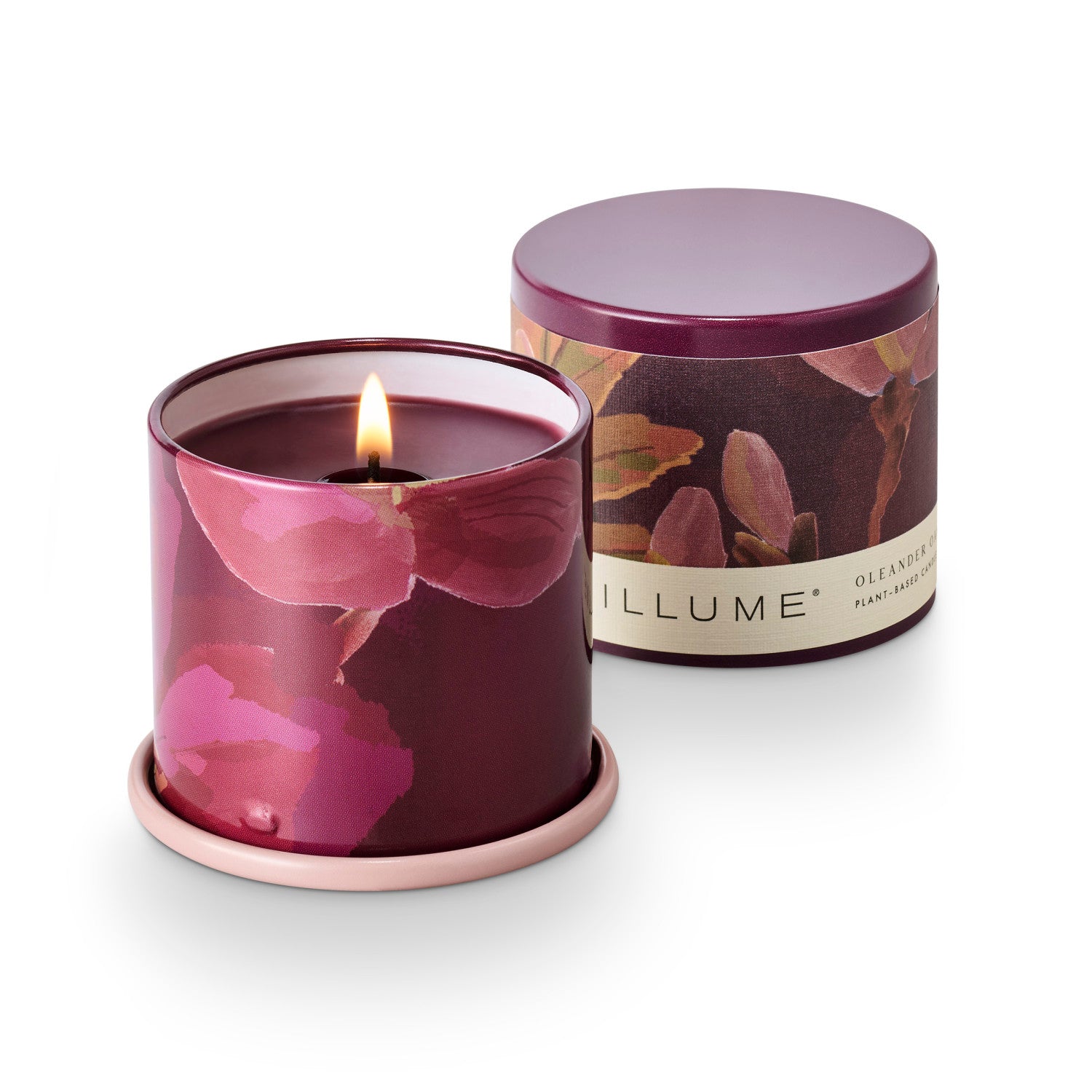 Oleander Oak Demi Vanity Tin Illume Candle