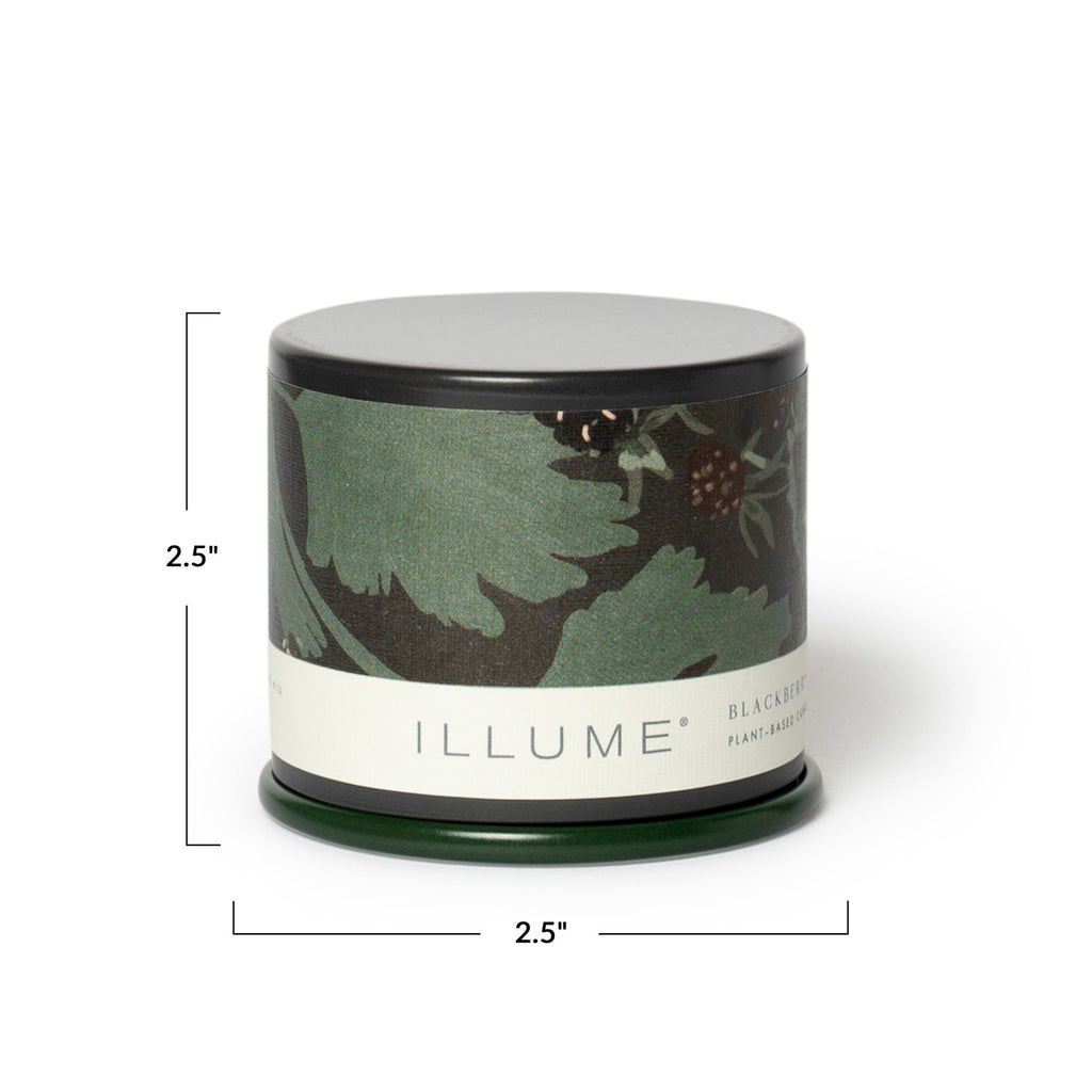 Blackberry Absinthe Demi Vanity Tin Illume Candle