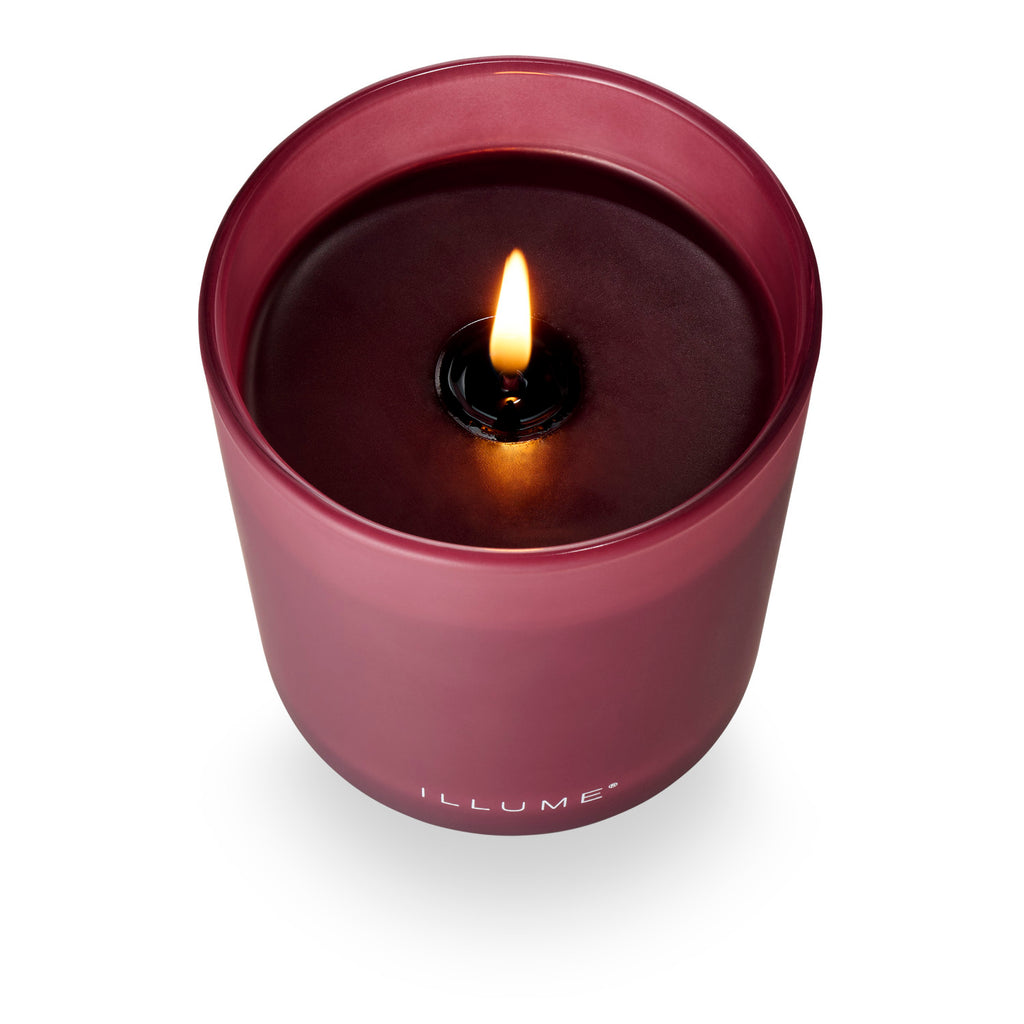 Oleander Oak Refillable Boxed Glass Illume Candle