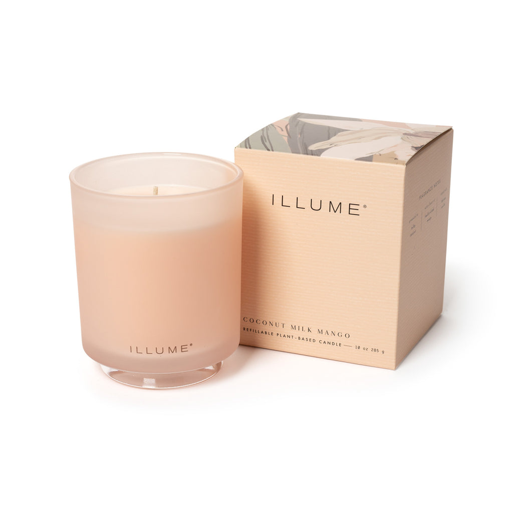 Coconut Milk Mango Boxed Glass Illume Candle