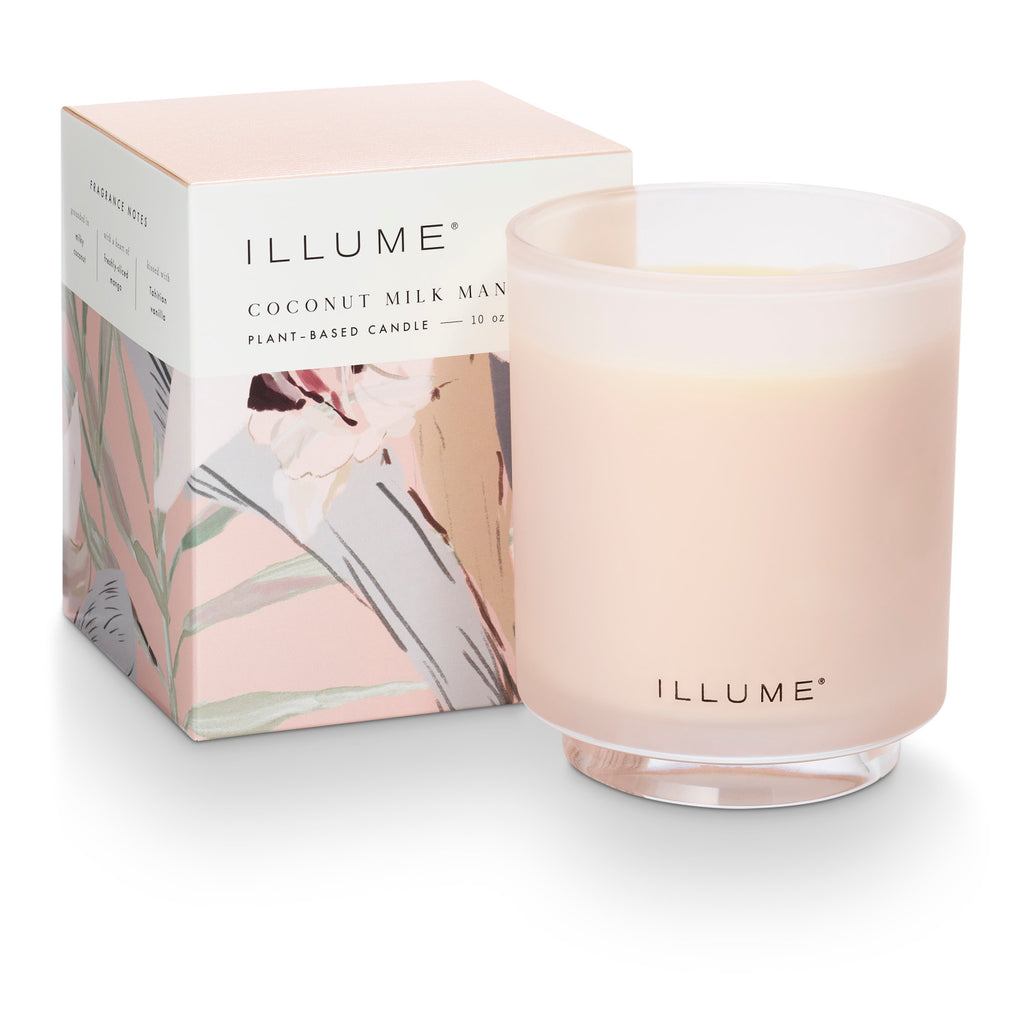 Coconut Milk Mango Boxed Glass Illume Candle
