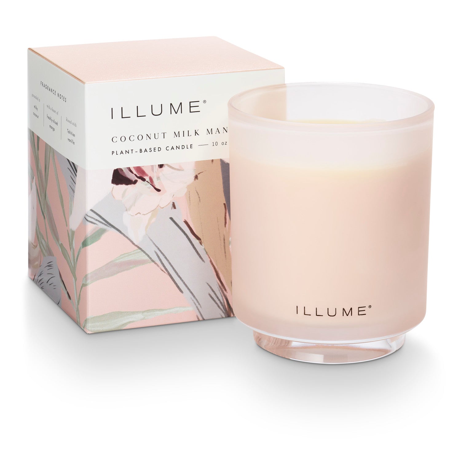 Coconut Milk Mango Boxed Glass Illume Candle