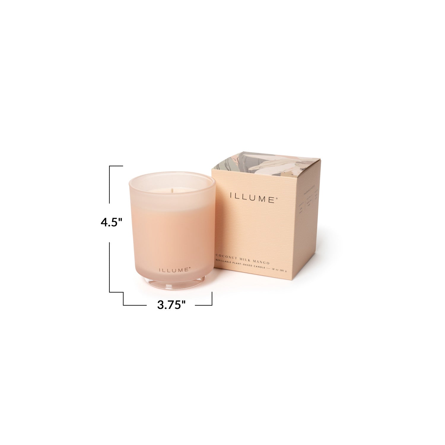 Coconut Milk Mango Boxed Glass Illume Candle