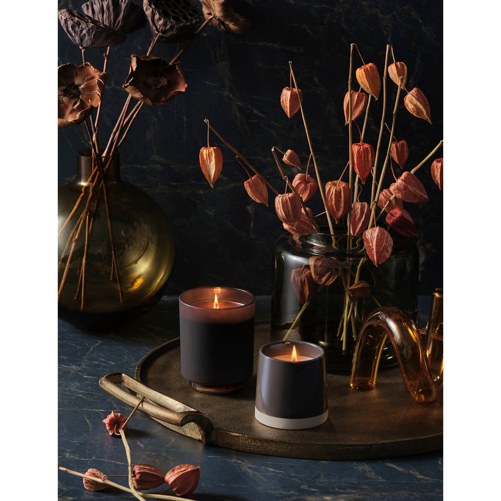 Woodfire Refillable Boxed Glass Candle