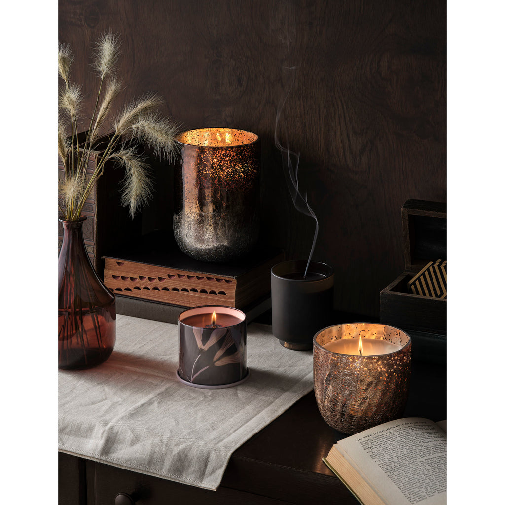 Woodfire Refillable Boxed Glass Candle