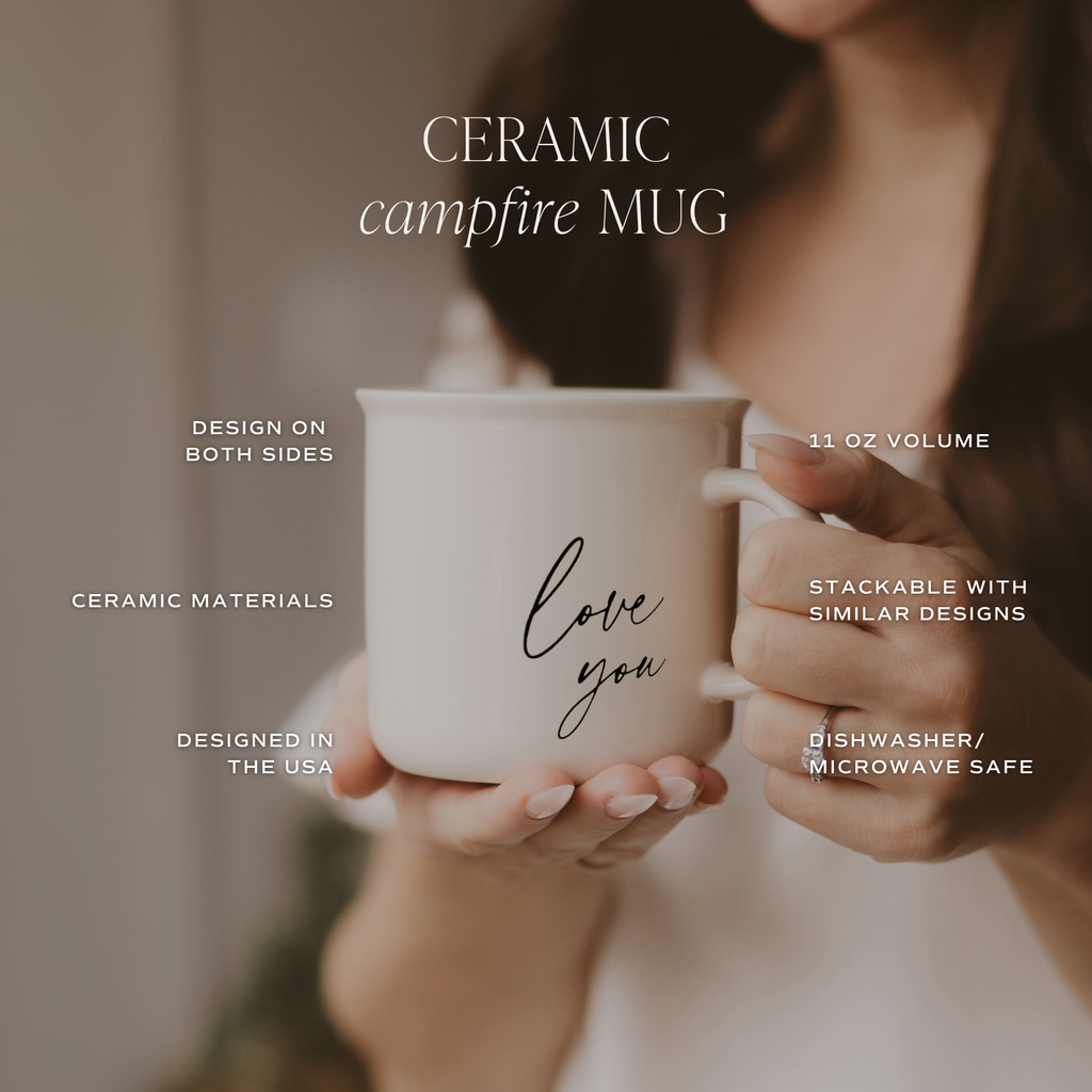 Dog Mom 11 oz Campfire Coffee Mug