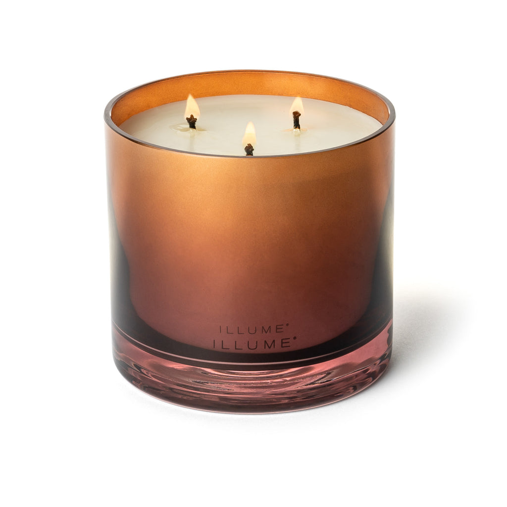 Terra Tabac Statement Glass Illume Candle