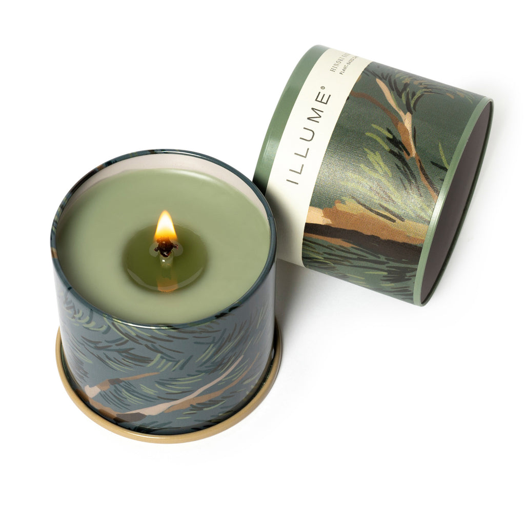 Hinoki Sage Vanity Tin Illume Candle