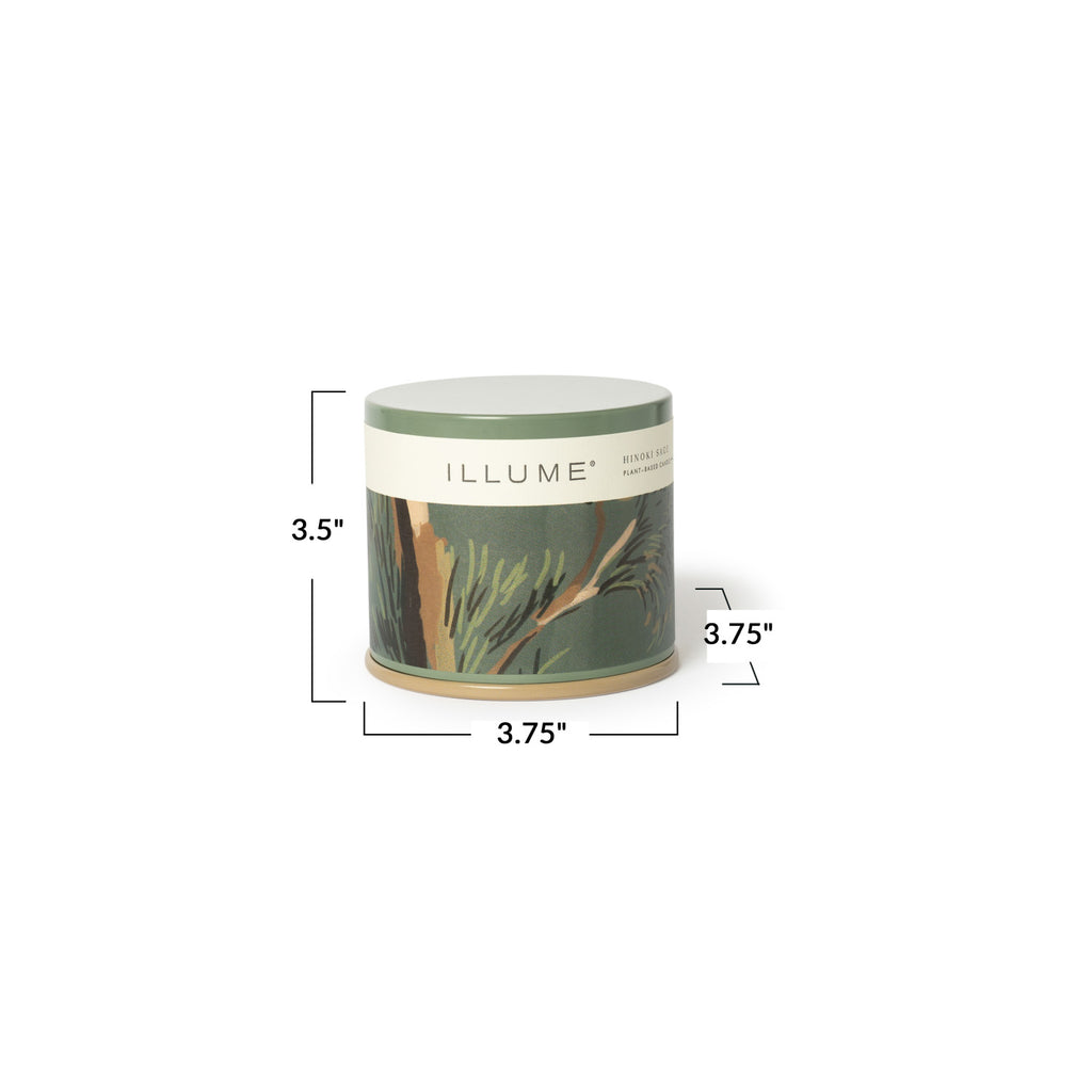 Hinoki Sage Vanity Tin Illume Candle